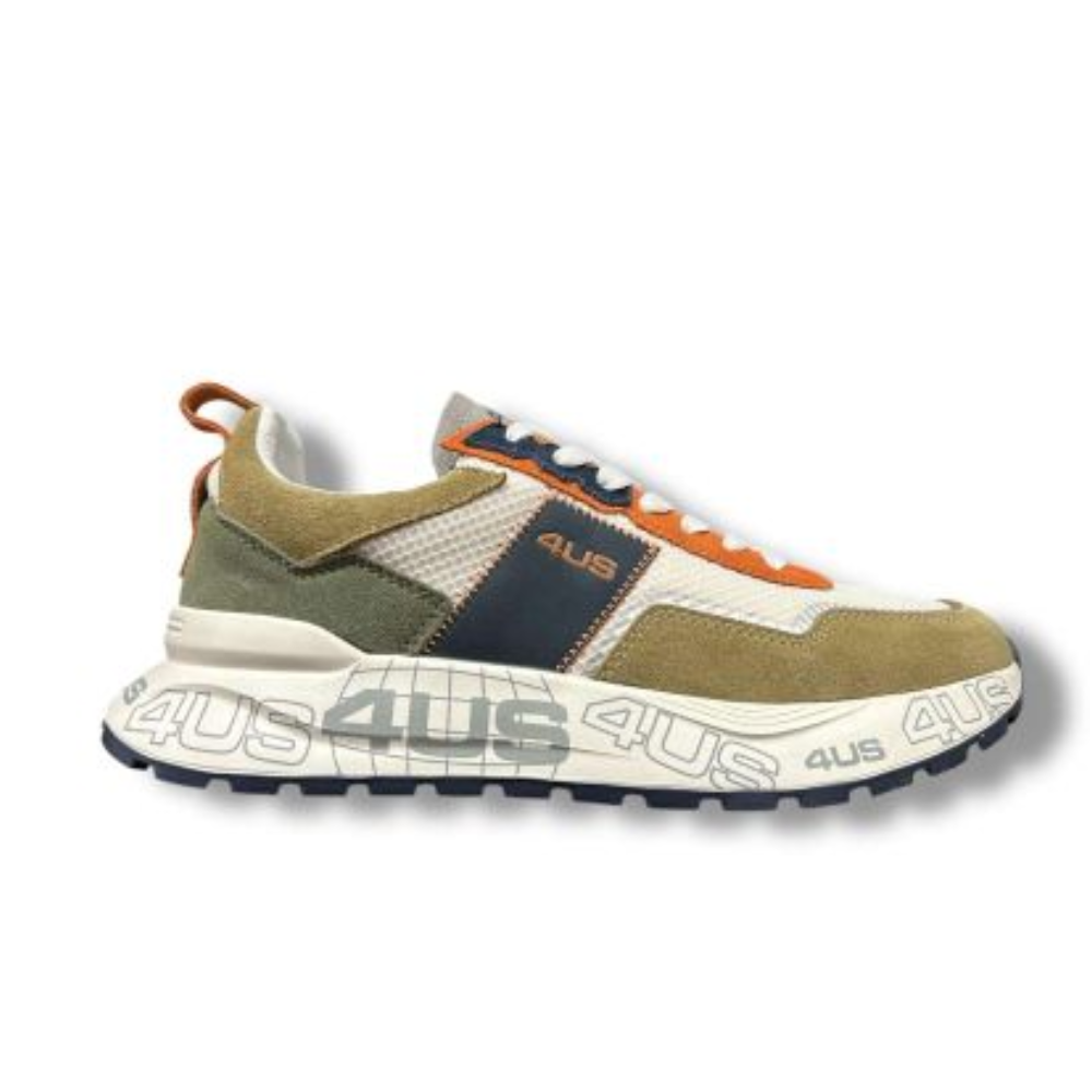 4us paciotti 4us paciotti sneakers uomo green 4us-13 ge8u1 40 - foto 1