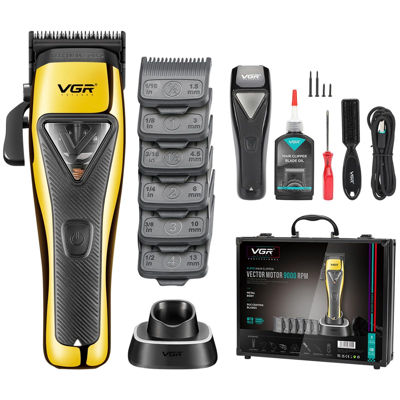 vgr vgr hair clipper vector motor 9000rpm v-015 - foto 1 vgr vgr hair clipper vector motor 9000rpm v-015 - foto 1